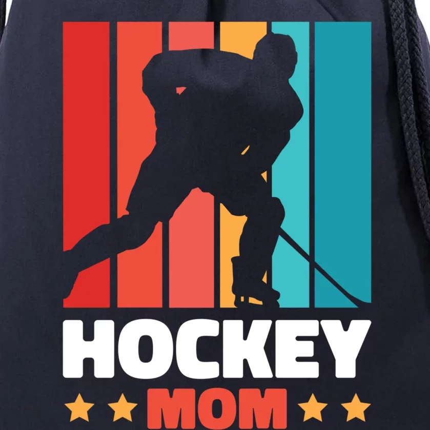 Hockey Mom For Hockey Great Gift Drawstring Bag