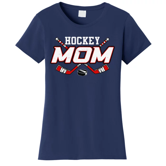 Hockey Moms For Women Mama Mother's Day Vintage Women's T-Shirt