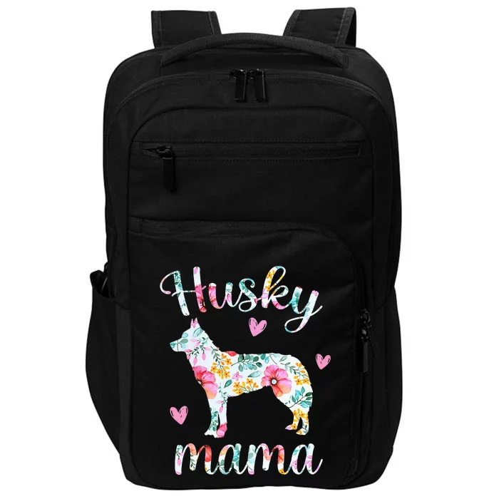 Husky Mom Funny Siberian Husky Mama Dog Impact Tech Backpack