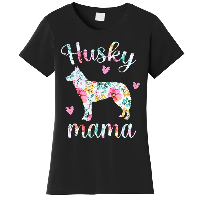 Husky Mom Funny Siberian Husky Mama Dog Women's T-Shirt