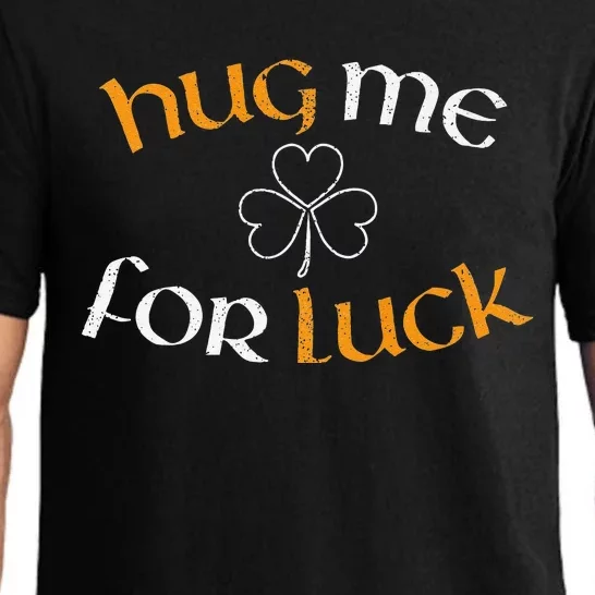 Hug Me For Luck St Patricks Day Irish Celebration Pajama Set