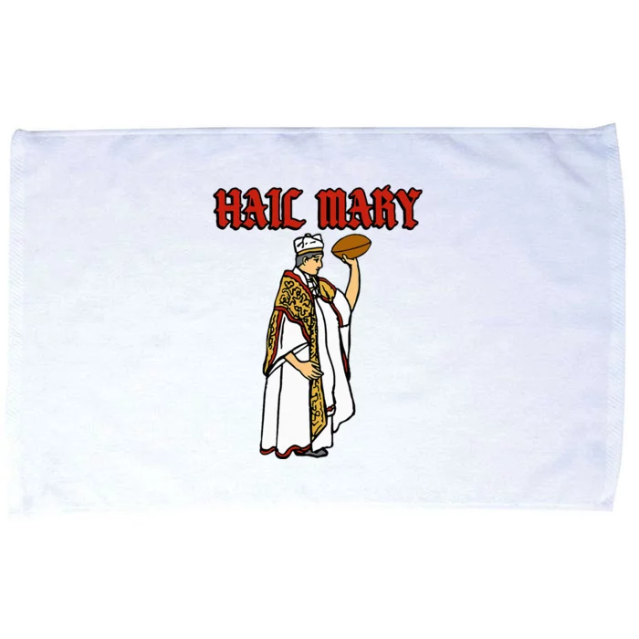 Hail Mary Football Microfiber Hand Towel