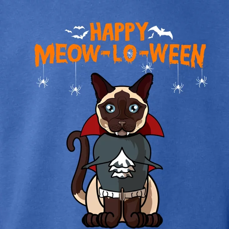 Happy Meowcute Giftloween Siamese Cat For Halloween Gift Toddler Hoodie