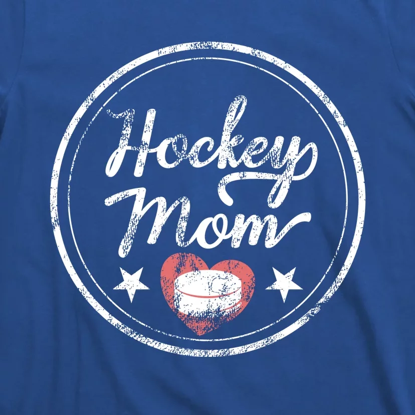 Hockey Mom Gift For Women Heart Gift T-Shirt