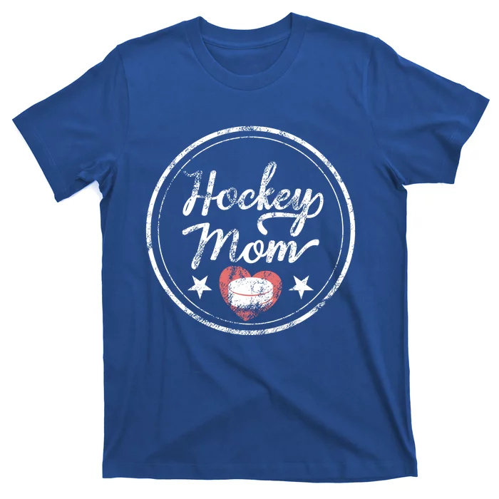 Hockey Mom Gift For Women Heart Gift T-Shirt