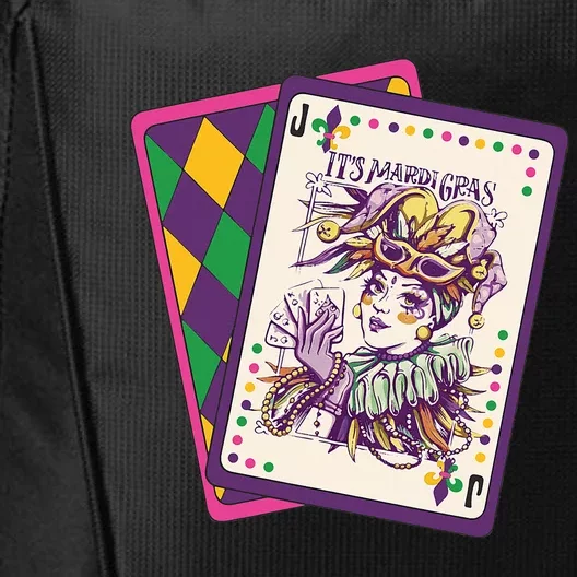 Happy Mardi Gras Tarot Card Louisiana Mardi Gras Queen City Backpack