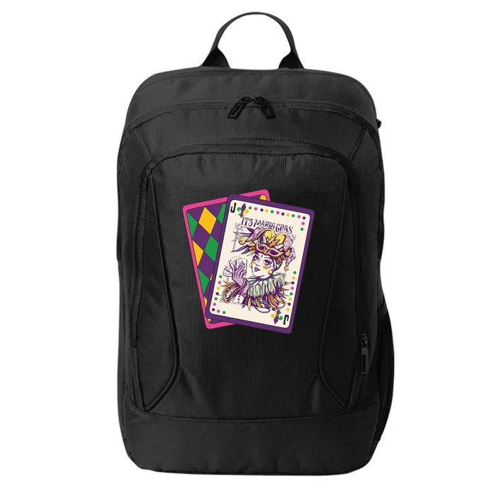 Happy Mardi Gras Tarot Card Louisiana Mardi Gras Queen City Backpack