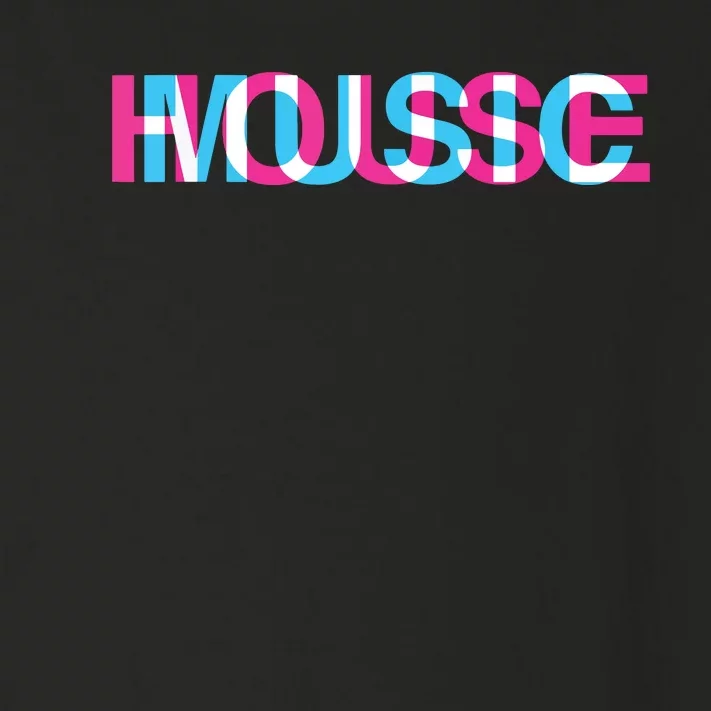 House Music Glitch Optical Illusion Edm Rave Dj Toddler Long Sleeve Shirt