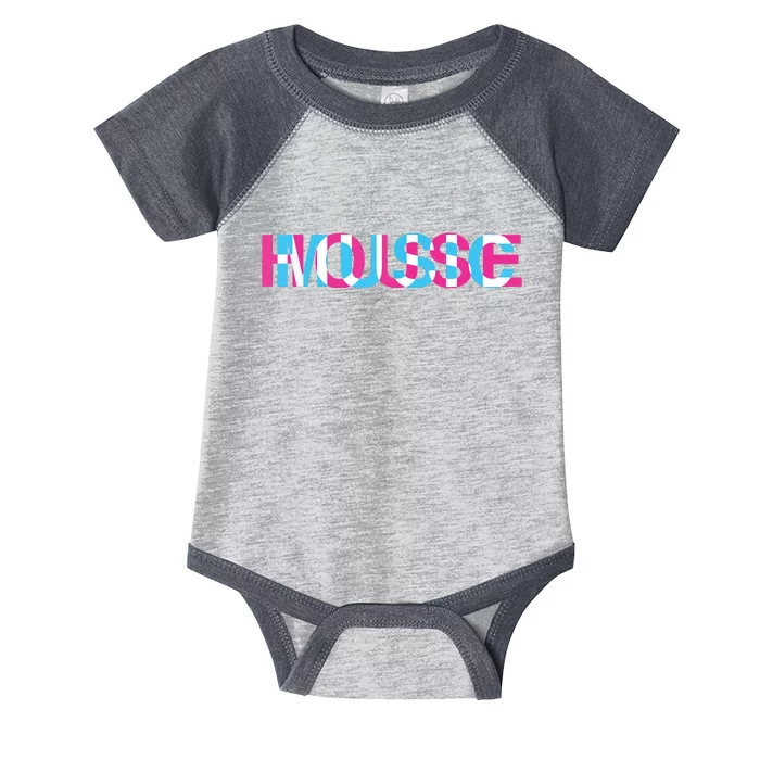 House Music Glitch Optical Illusion Edm Rave Dj Infant Baby Jersey Bodysuit