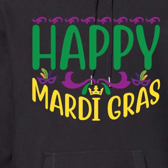 Happy Mardi Gras Premium Hoodie