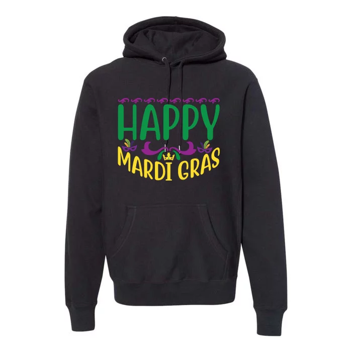 Happy Mardi Gras Premium Hoodie