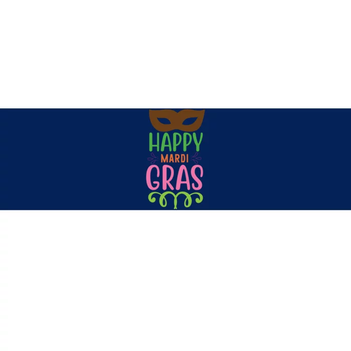 Happy Mardi Gras Bumper Sticker