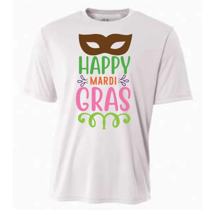 Happy Mardi Gras Cooling Performance Crew T-Shirt