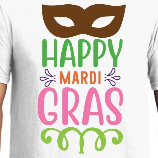 Happy Mardi Gras Pajama Set