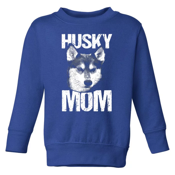 Husky Mom Gift Dog Lover Huskie Owner Christmas Gift Toddler Sweatshirt