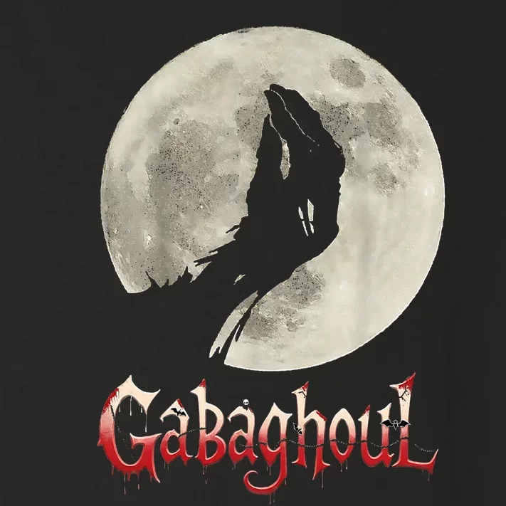 Hand Moon Gabagool Halloween Toddler Long Sleeve Shirt