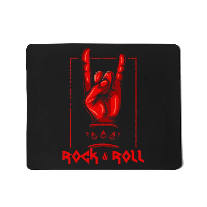 Heavy Metal Guitar Death Metal Rock N Roll Music Mousepad