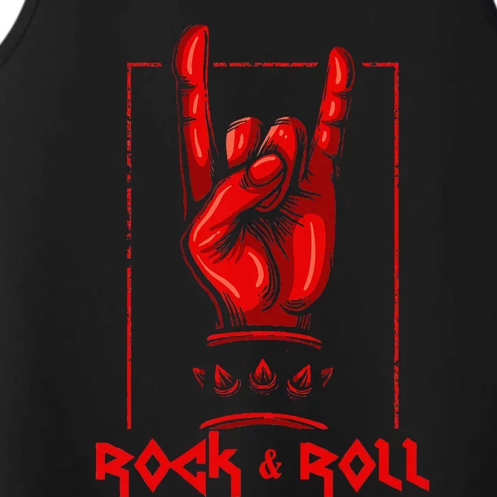 Heavy Metal Guitar Death Metal Rock N Roll Music Performance Tank