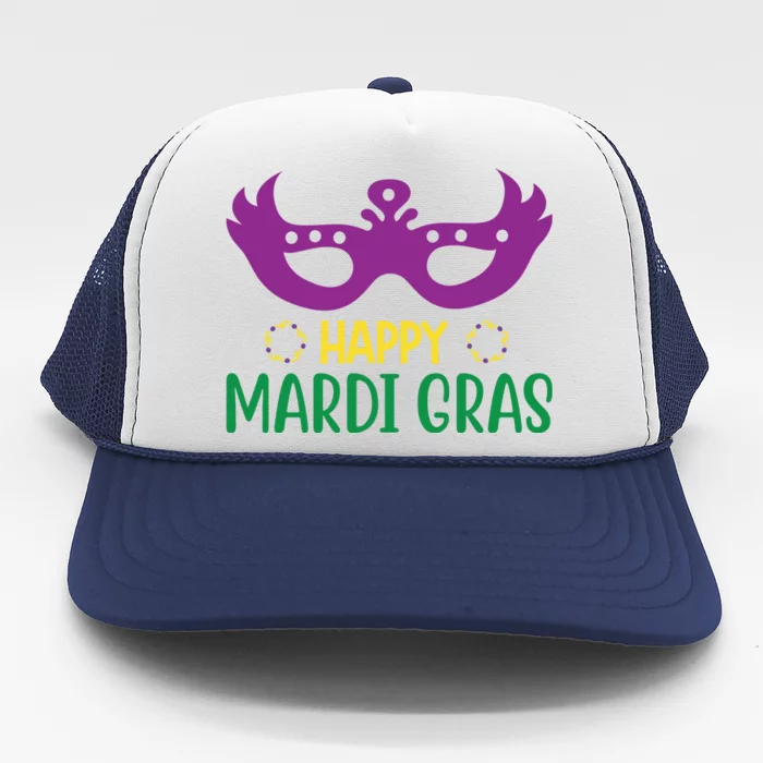 Happy Mardi Gras Trucker Hat