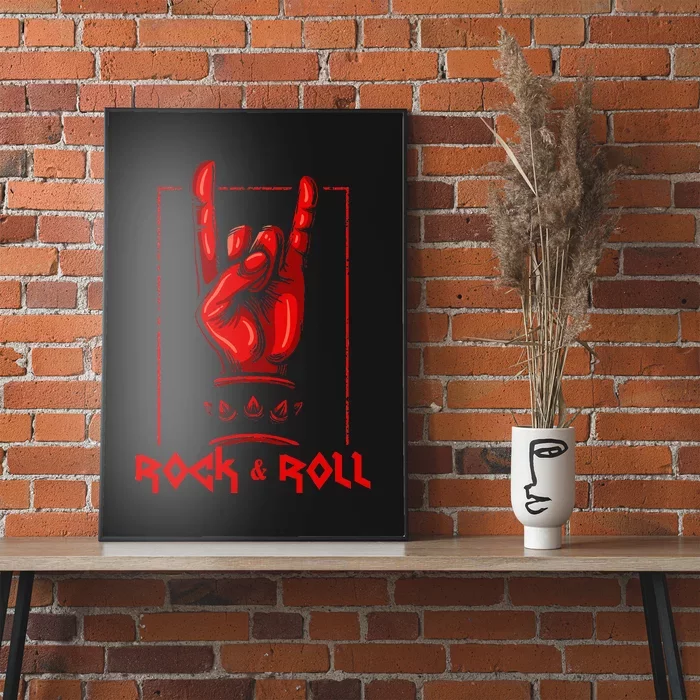 Heavy Metal Guitar Death Metal Rock N Roll Music Poster