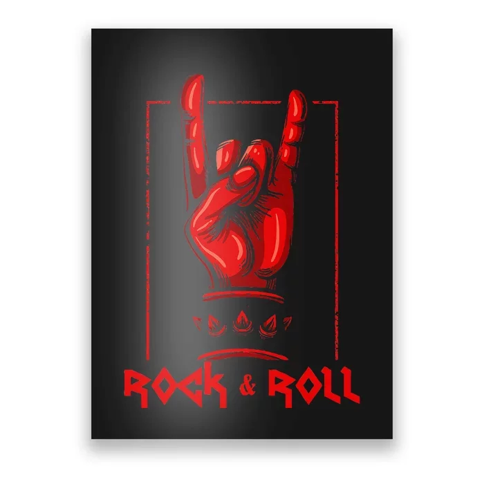 Heavy Metal Guitar Death Metal Rock N Roll Music Poster