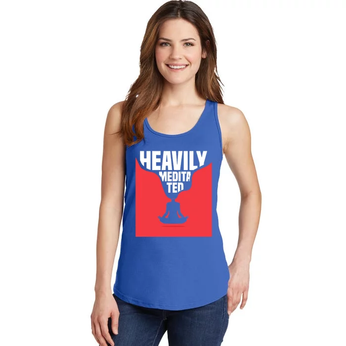 Heavily Meditated Gift Yoga Spiritual Meditation Gift Ladies Essential Tank