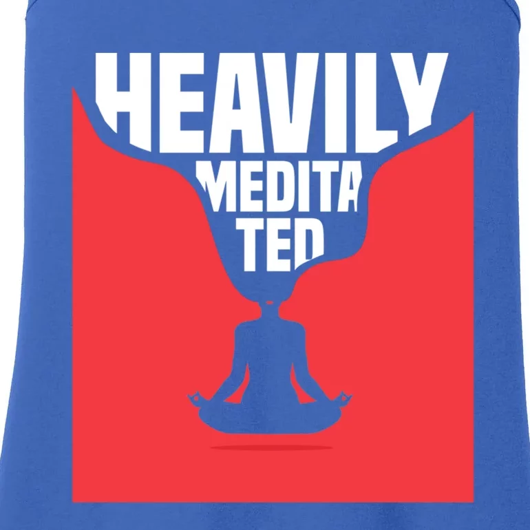 Heavily Meditated Gift Yoga Spiritual Meditation Gift Ladies Essential Tank