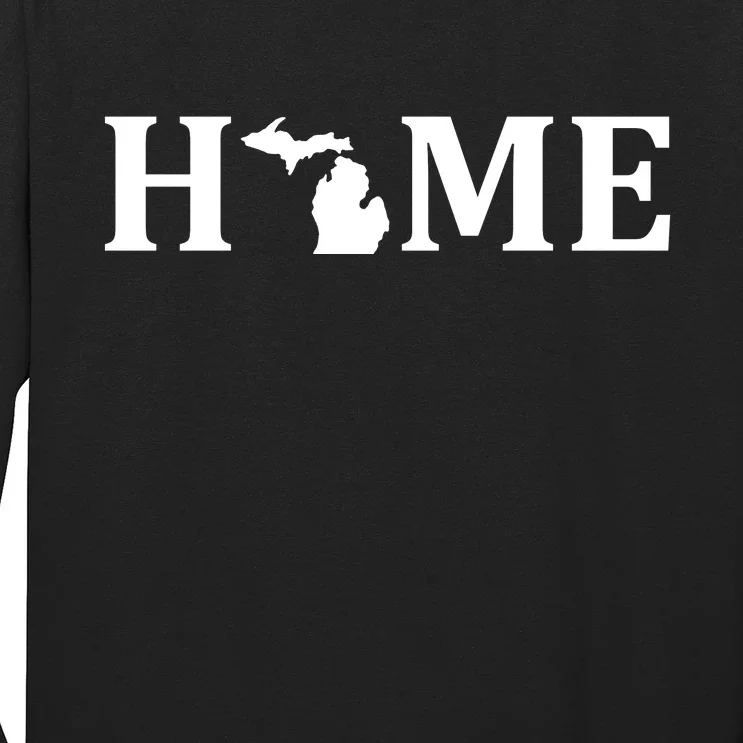 Home Michigan Great Lake State MI Est 1837 Home Long Sleeve Shirt