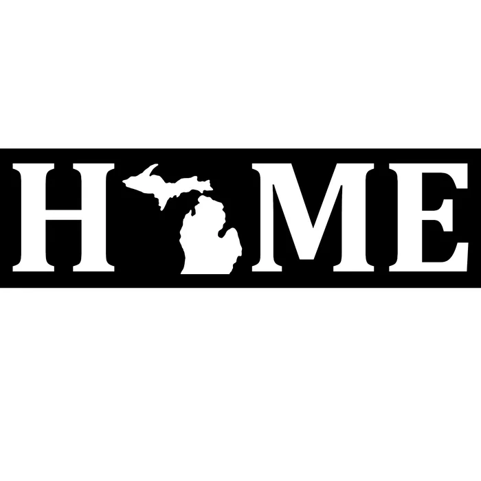 Home Michigan Great Lake State MI Est 1837 Home Bumper Sticker