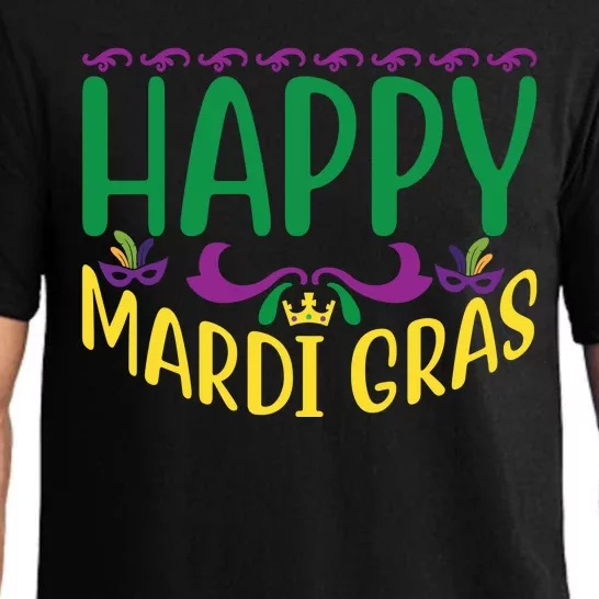 Happy Mardi Gras Pajama Set