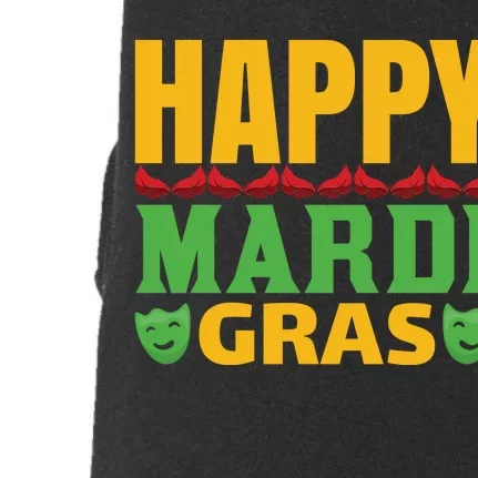 Happy Mardi Gras Doggie 3-End Fleece Hoodie