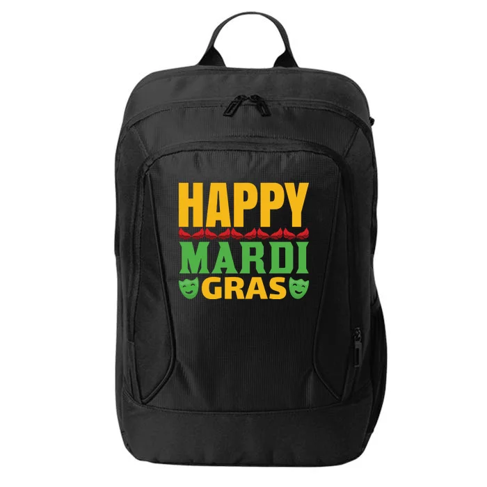 Happy Mardi Gras City Backpack