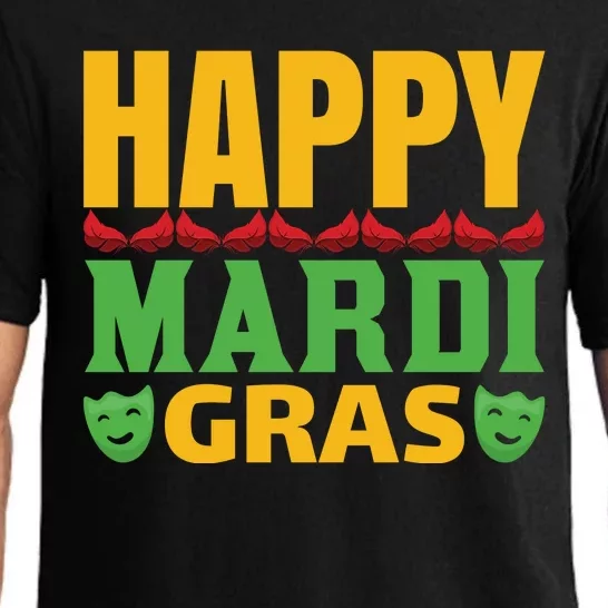 Happy Mardi Gras Pajama Set