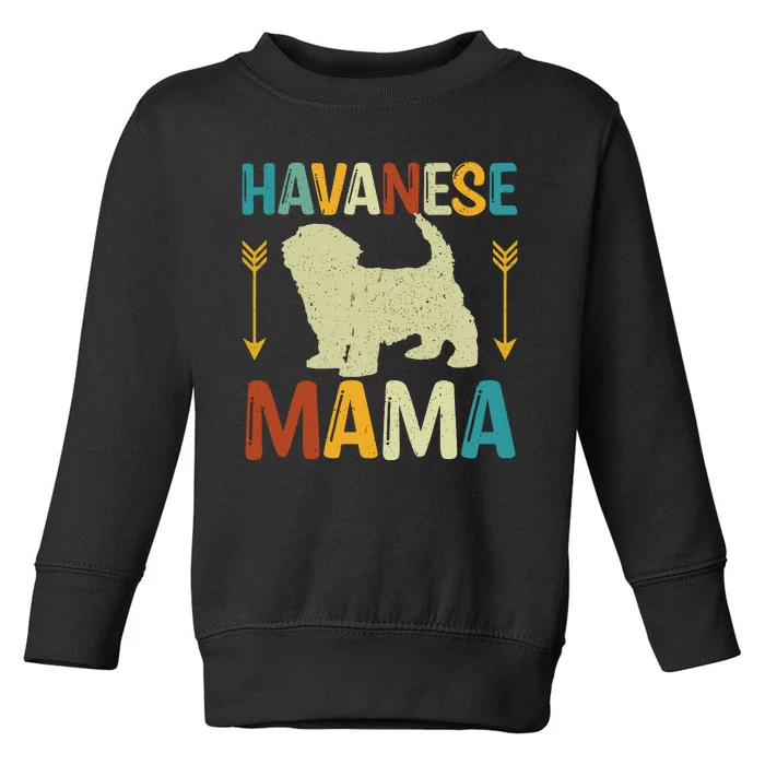 Havanese Mama Toddler Sweatshirt