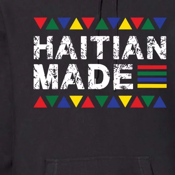 Haitian Made Haiti Pride Premium Hoodie