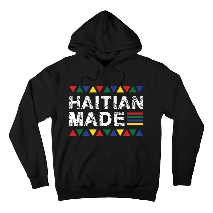 Haitian Made Haiti Pride Tall Hoodie