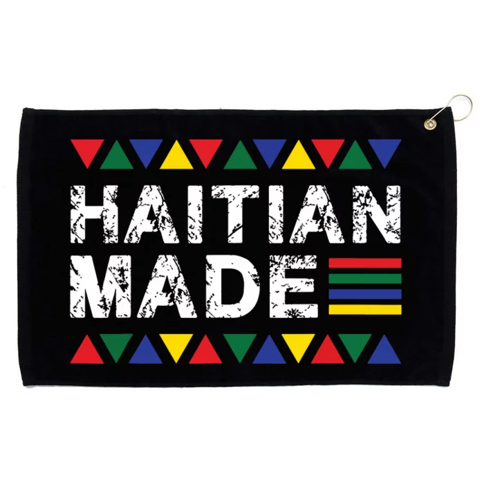 Haitian Made Haiti Pride Grommeted Golf Towel