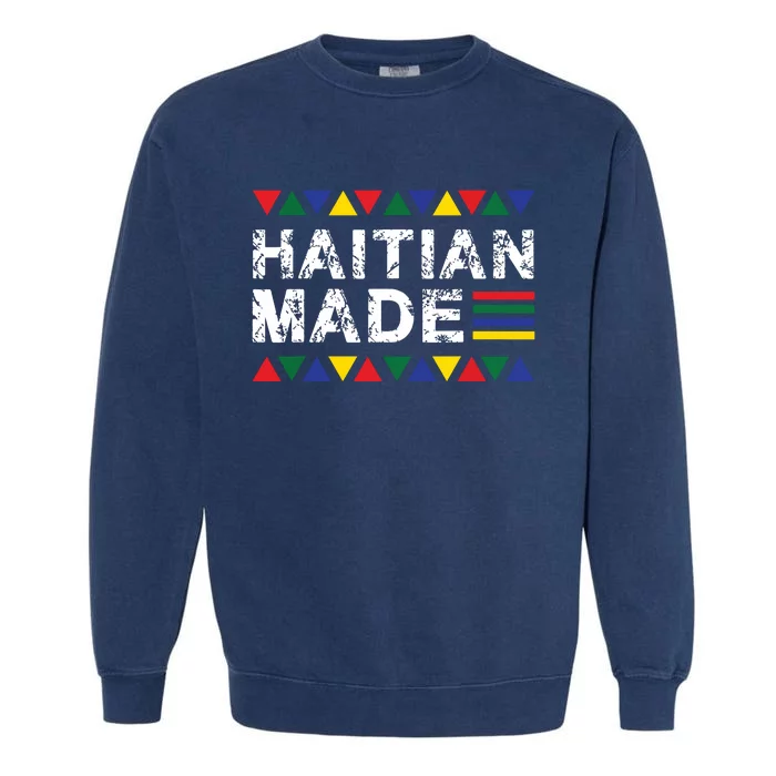 Haitian Made Haiti Pride Garment-Dyed Sweatshirt