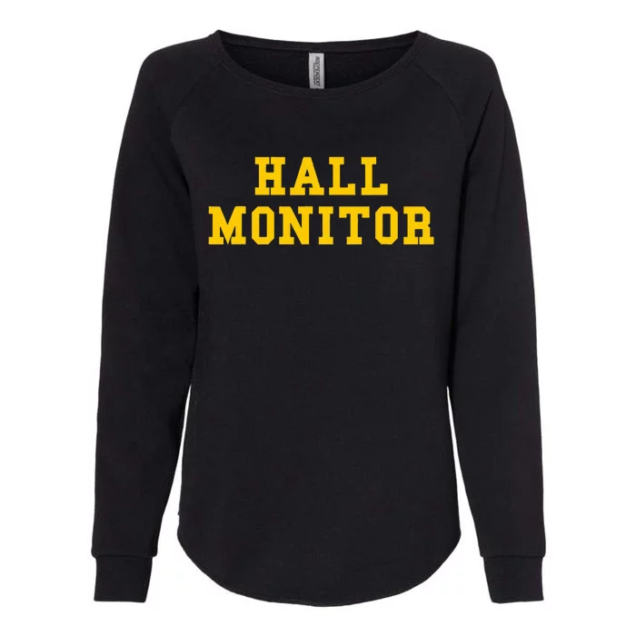 Hall Monitor Womens California Wash Sweatshirt