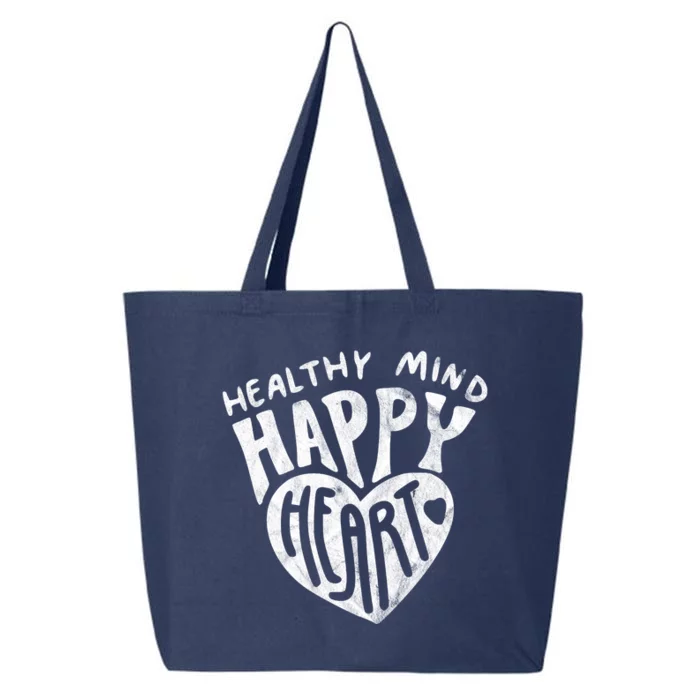 Healthy Mind Happy Heart Mental Health 25L Jumbo Tote