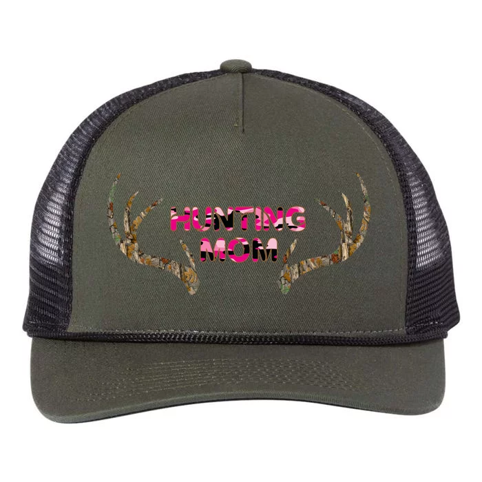 Hunting Mom Retro Rope Trucker Hat Cap