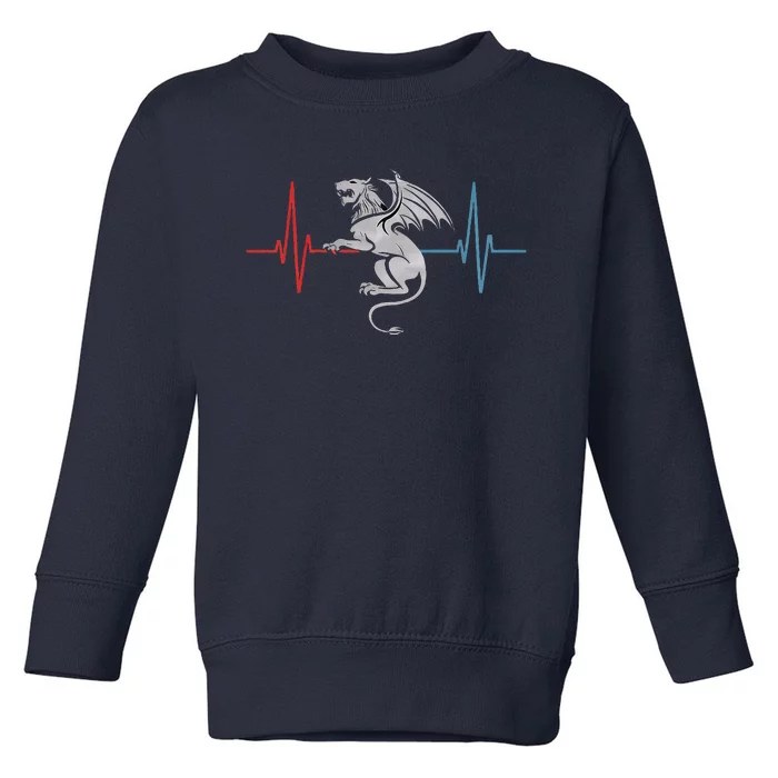 Heartbeat Manticore Toddler Sweatshirt