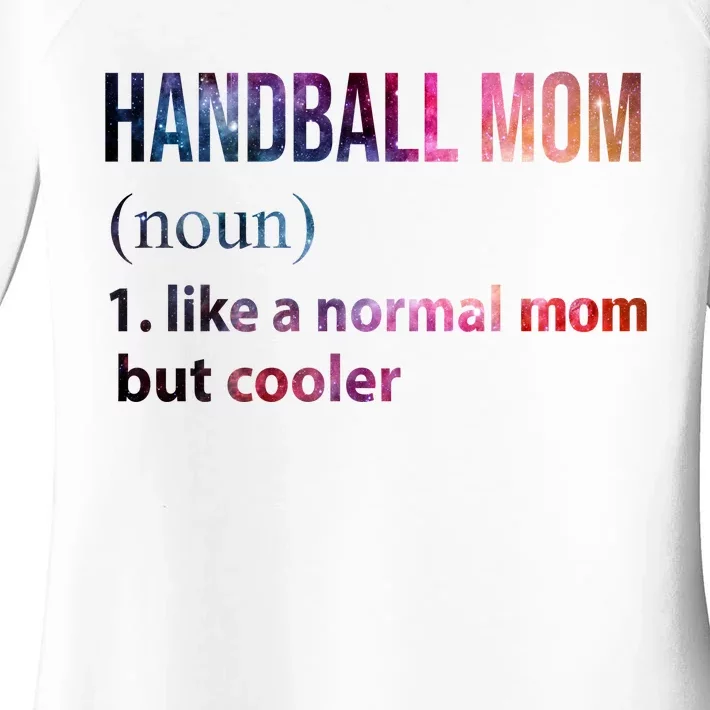 Handball Mom Women's Perfect Tri Tunic Long Sleeve Shirt