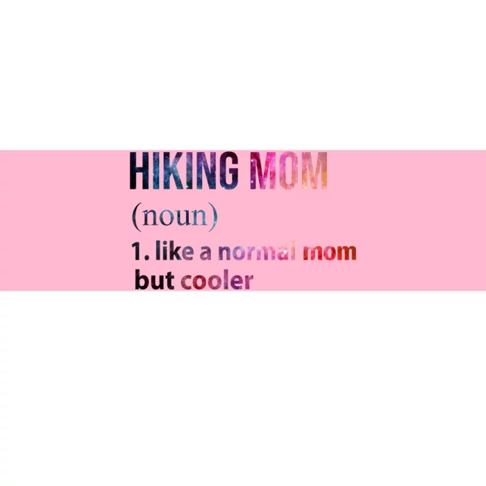 Hiking Mom Bumper Sticker