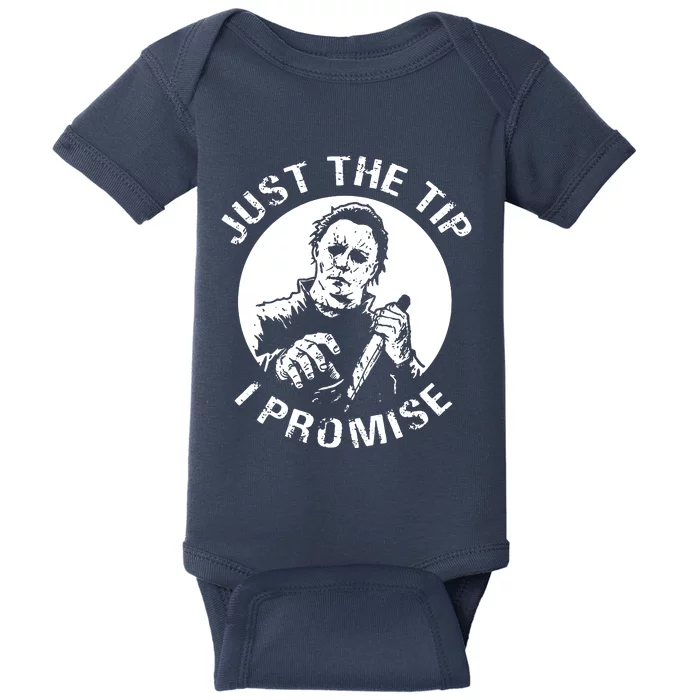 Holiday Movie Horror Just The Tip Baby Bodysuit