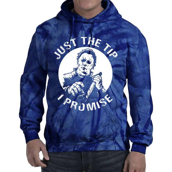 Holiday Movie Horror Just The Tip Tie Dye Hoodie