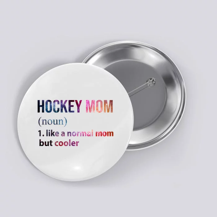 Hockey Mom Button