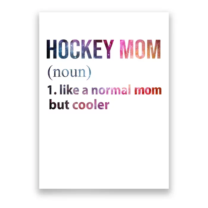 Hockey Mom Poster