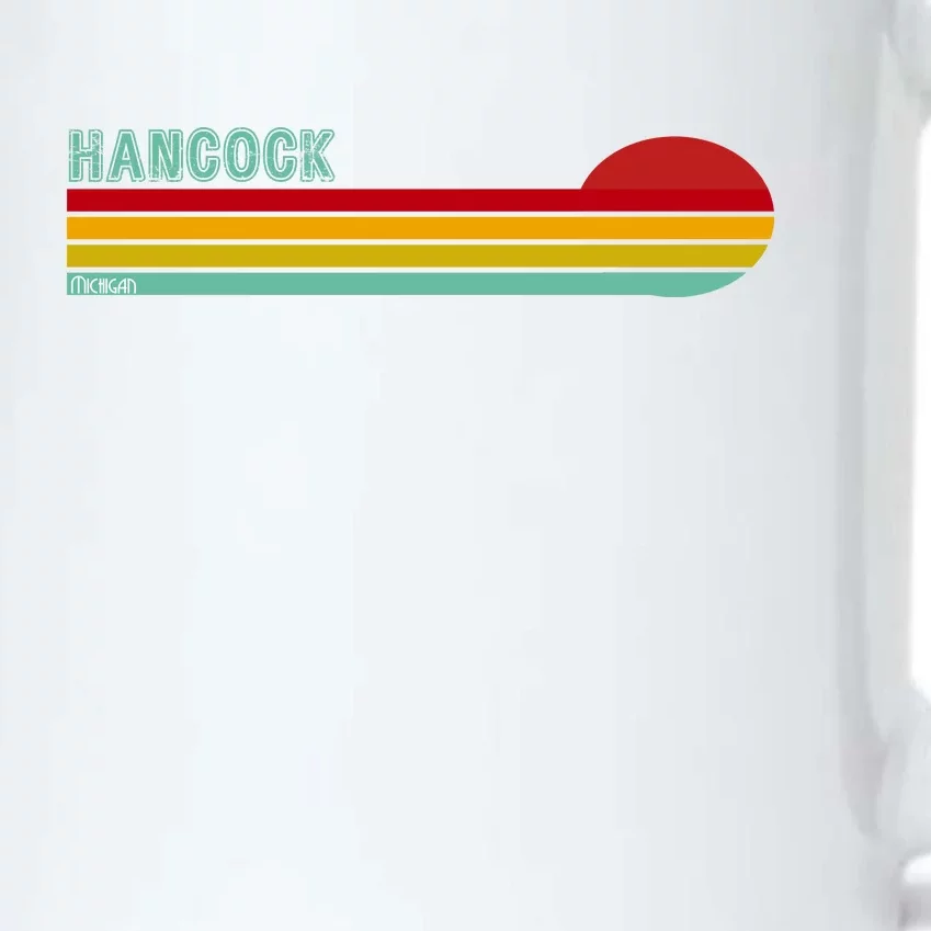 Hancock Michigan Black Color Changing Mug