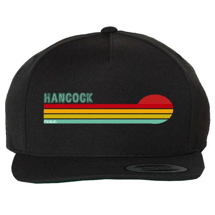 Hancock Michigan Wool Snapback Cap